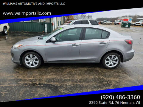 2013 Mazda MAZDA3 for sale at WILLIAMS AUTOMOTIVE AND IMPORTS LLC in Neenah WI