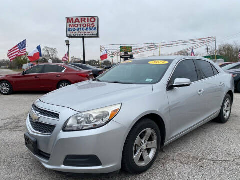 2013 Chevrolet Malibu for sale at Mario Motors in South Houston TX