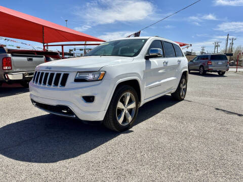 2015 Jeep Grand Cherokee for sale at URBINA AUTO SALES, LLC. in El Paso TX