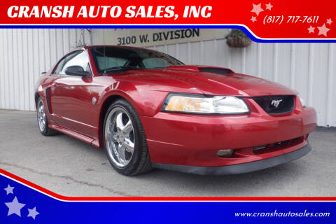 2004 Ford Mustang for sale at CRANSH AUTO SALES, INC in Arlington TX
