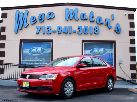 2012 Volkswagen Jetta for sale at MEGA MOTORS in South Houston TX