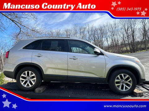 2014 Kia Sorento for sale at Mancuso Country Auto in Batavia NY