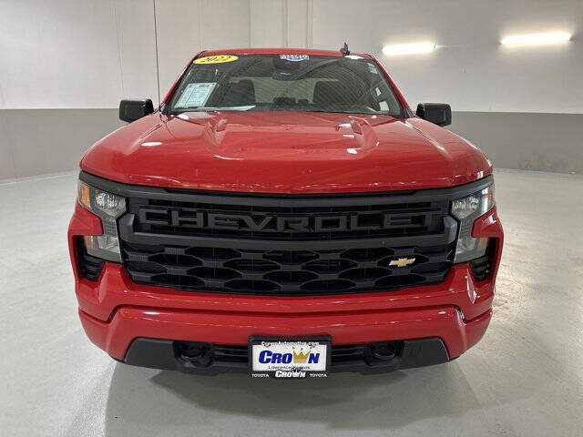 Used 2022 Chevrolet Silverado 1500 Custom with VIN 1GCPDBEK2NZ593825 for sale in Kansas City