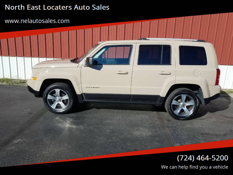 2017 Jeep Patriot for sale at North East Locaters Auto Sales in Indiana PA