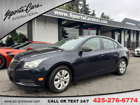 2014 Chevrolet Cruze for sale at Sports Cars International in Lynnwood WA