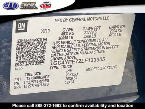 2020 Chevrolet Silverado 2500HD