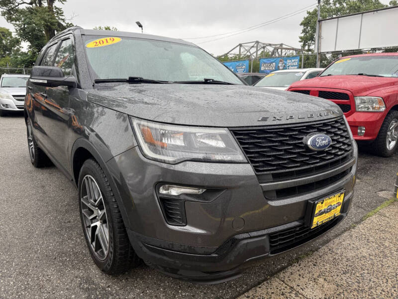Used 2019 Ford Explorer Sport with VIN 1FM5K8GT1KGA67033 for sale in Passaic, NJ