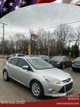 2012 Ford Focus for sale at Kari Auto Sales & Service in Erie PA