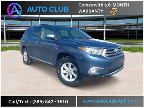 2013 Toyota Highlander for sale at auto club in Lindon UT