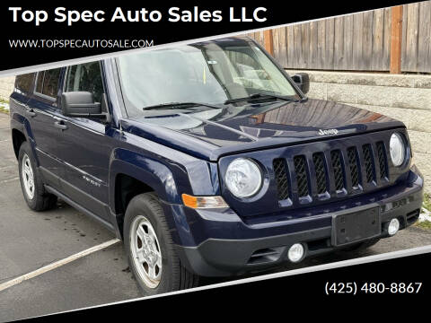 2013 Jeep Patriot for sale at Top Spec Auto Sales LLC in Lynnwood WA