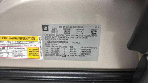 2017 GMC Acadia Limited