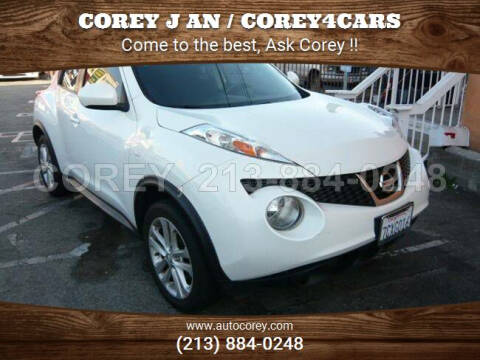 2013 Nissan JUKE for sale at WWW.COREY4CARS.COM / COREY J AN in Los Angeles CA