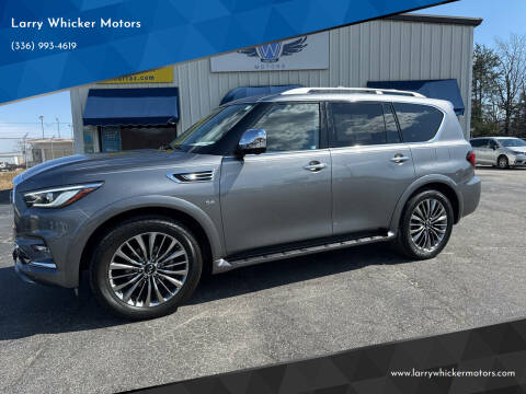 2019 Infiniti QX80 for sale at Larry Whicker Motors in Kernersville NC
