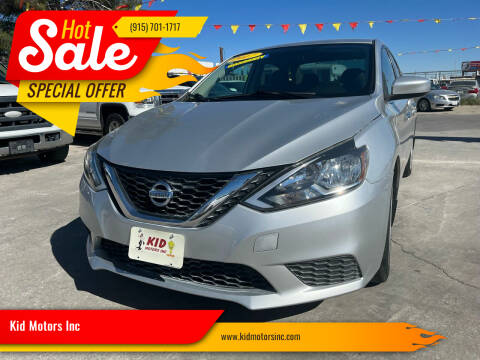 2017 Nissan Sentra for sale at Kid Motors Inc in El Paso TX