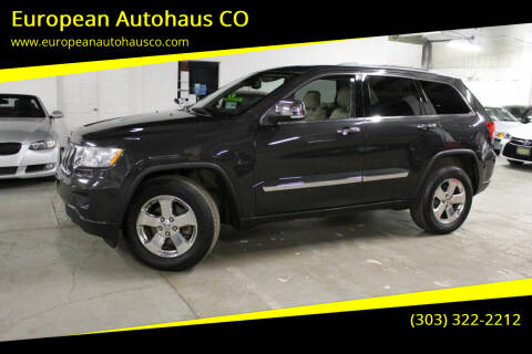 2011 Jeep Grand Cherokee for sale at European Autohaus CO in Denver CO