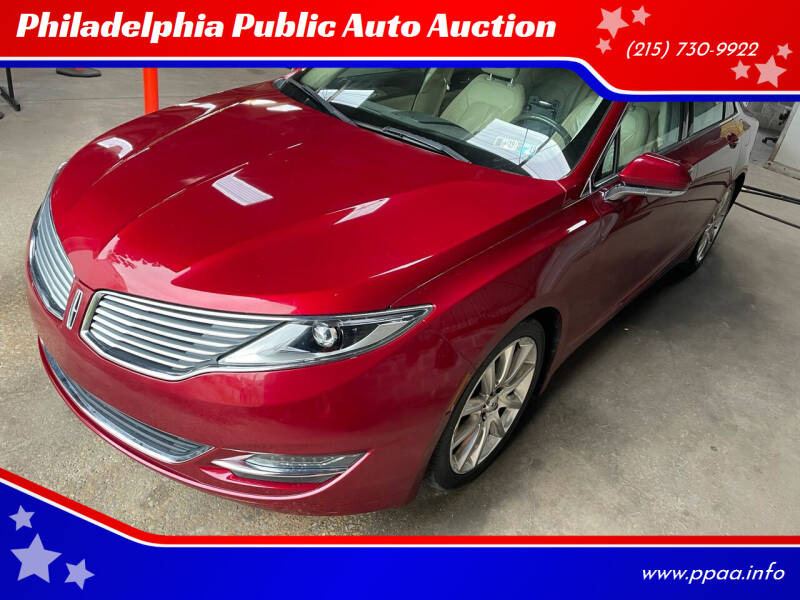 2014 Lincoln MKZ for sale at Philadelphia Public Auto Auction in Philadelphia PA