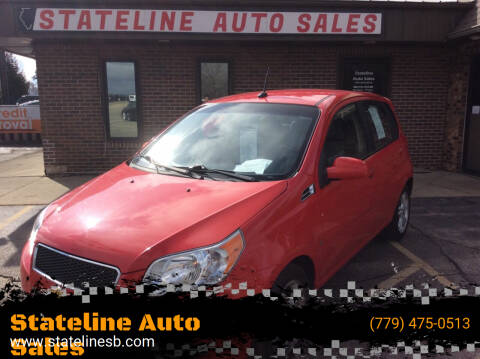 2009 Chevrolet Aveo for sale at Stateline Auto Sales in South Beloit IL