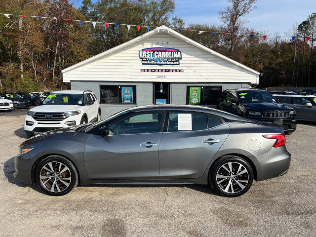 2017 Nissan Maxima for sale at EAST CAROLINA AUTO GROUP LLC in Wilson, NC