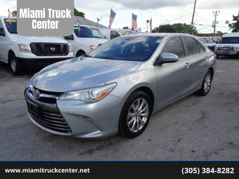 2015 Toyota Camry for sale at Miami Truck Center in Hialeah FL