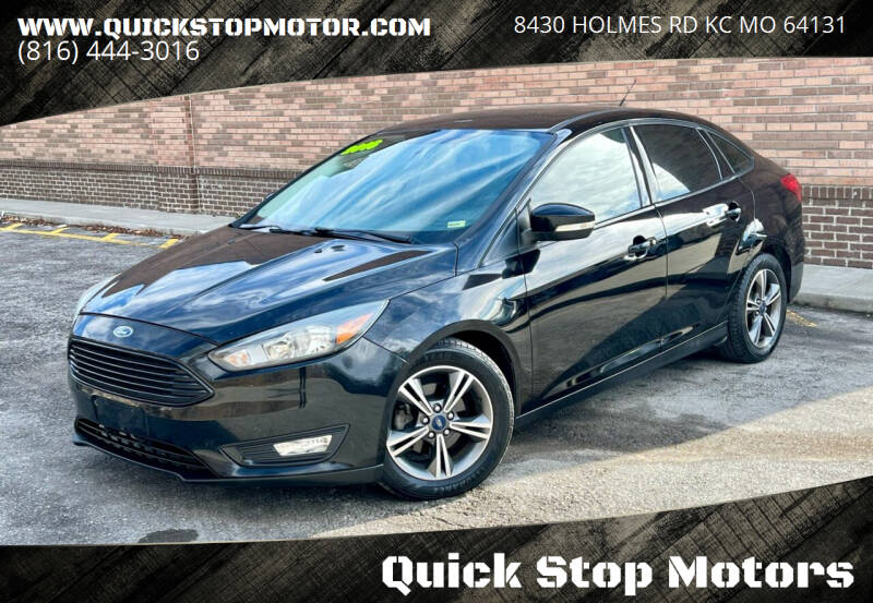 2016 Ford Focus for sale at Quick Stop Motors in Kansas City MO