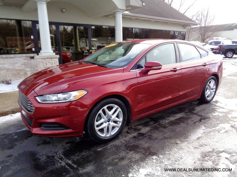 2016 Ford Fusion for sale at DEALS UNLIMITED INC in Portage MI