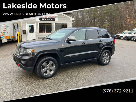 2013 Jeep Grand Cherokee for sale at Lakeside Motors in Haverhill MA