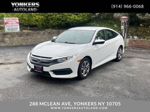 2016 Honda Civic for sale at Yonkers Autoland in Yonkers NY