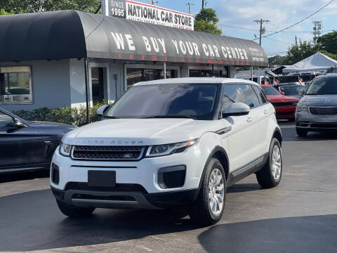 2017 Land Rover Range Rover Evoque for sale at National Car Store in West Palm Beach FL