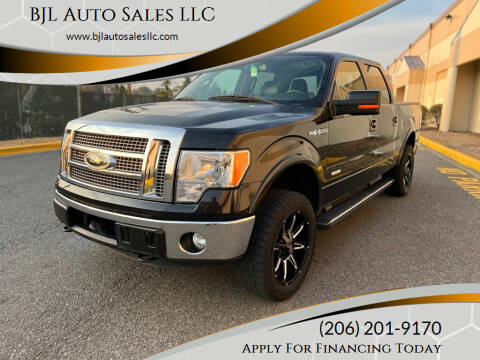 2012 Ford F-150 for sale at BJL Auto Sales LLC in Federal Way WA