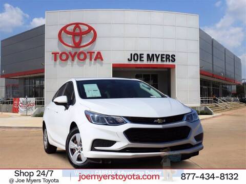 2018 Chevrolet Cruze for sale at Joe Myers Toyota PreOwned in Houston TX