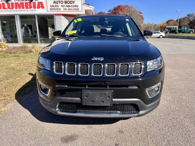 2018 Jeep Compass for sale at Dave Delaney's Columbia in Hanover, MA