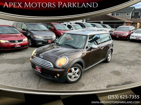 2009 MINI Cooper Clubman for sale at Apex Motors Parkland in Tacoma WA