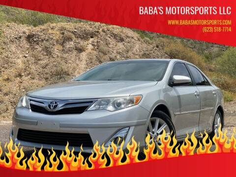 2012 Toyota Camry for sale at Baba's Motorsports, LLC in Phoenix AZ