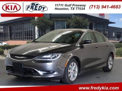 2015 Chrysler 200 for sale at FREDYS CARS FOR LESS in Houston TX