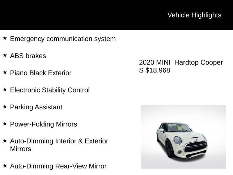 2020 MINI Hardtop 4 Door Cooper S