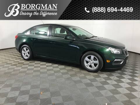 2015 Chevrolet Cruze for sale at Everyone's Financed At Borgman - BORGMAN OF HOLLAND LLC in Holland MI