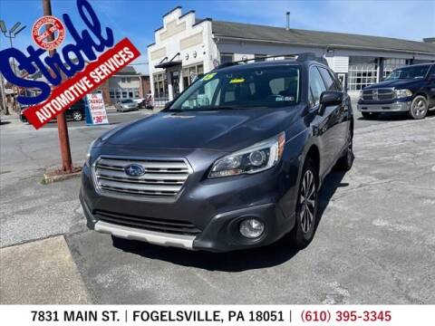 2015 Subaru Outback for sale at Strohl Automotive Services in Fogelsville PA