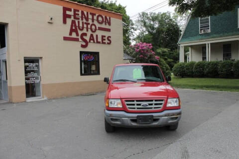 2003 Ford Ranger for sale at FENTON AUTO SALES in Westfield MA