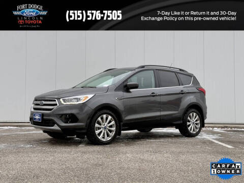 2019 Ford Escape for sale at Fort Dodge Ford Lincoln Toyota in Fort Dodge IA