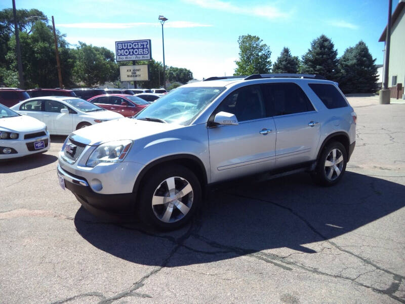 2012 GMC Acadia for sale at Budget Motors - Budget Acceptance in Sioux City IA