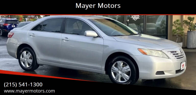 2008 Toyota Camry for sale at Mayer Motors in Pennsburg PA