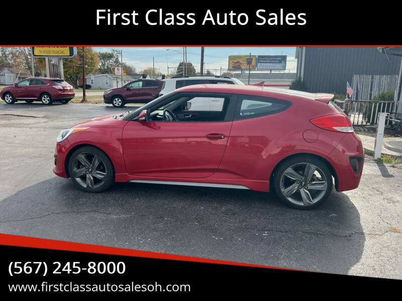 2015 Hyundai Veloster for sale at First Class Auto Sales in Fostoria OH