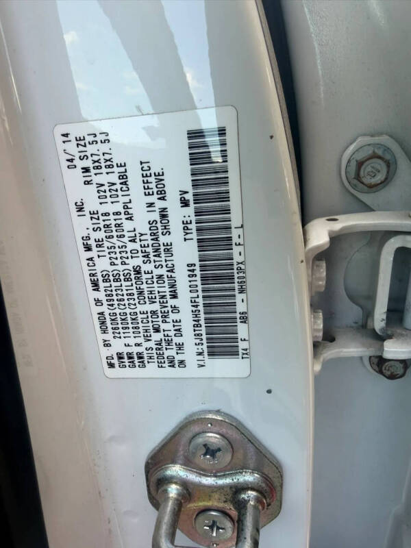 2015 Acura RDX w/Tech