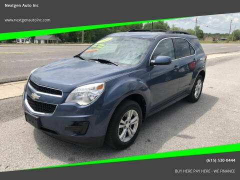 2011 Chevrolet Equinox for sale at Nextgen Auto Inc in Smithville TN