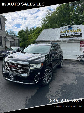 2021 GMC Acadia for sale at IK AUTO SALES LLC in Goshen NY