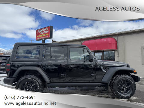 2021 Jeep Wrangler Unlimited for sale at Ageless Autos in Zeeland MI