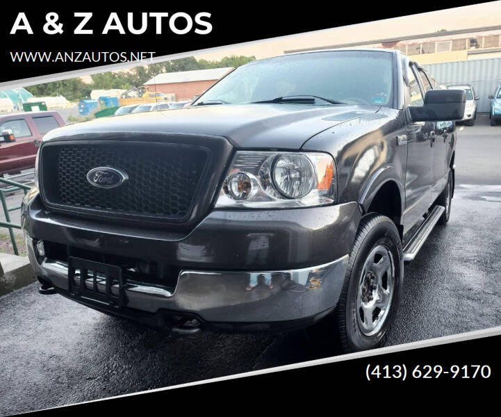 2005 Ford F-150 for sale at A & Z AUTOS in Westfield MA