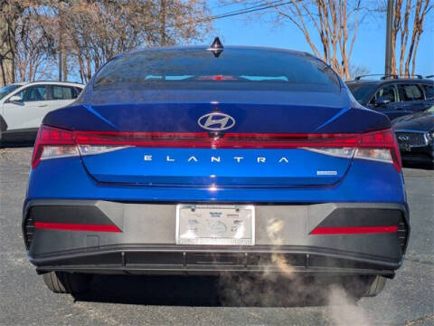 2026 Hyundai Elantra Hybrid Blue