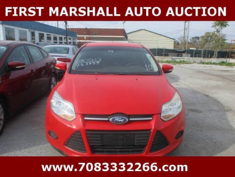 2014 Ford Focus for sale at First Marshall Auto Auction in Harvey IL