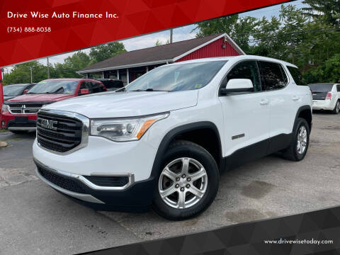 2018 GMC Acadia for sale at Drive Wise Auto Finance Inc. in Wayne MI
